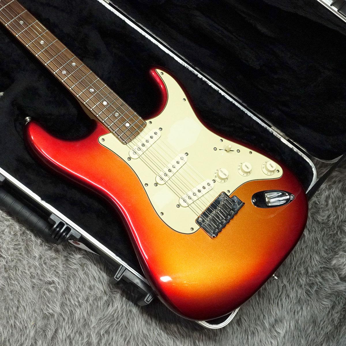 American Deluxe Stratocaster RW Sunset Metallic Fender