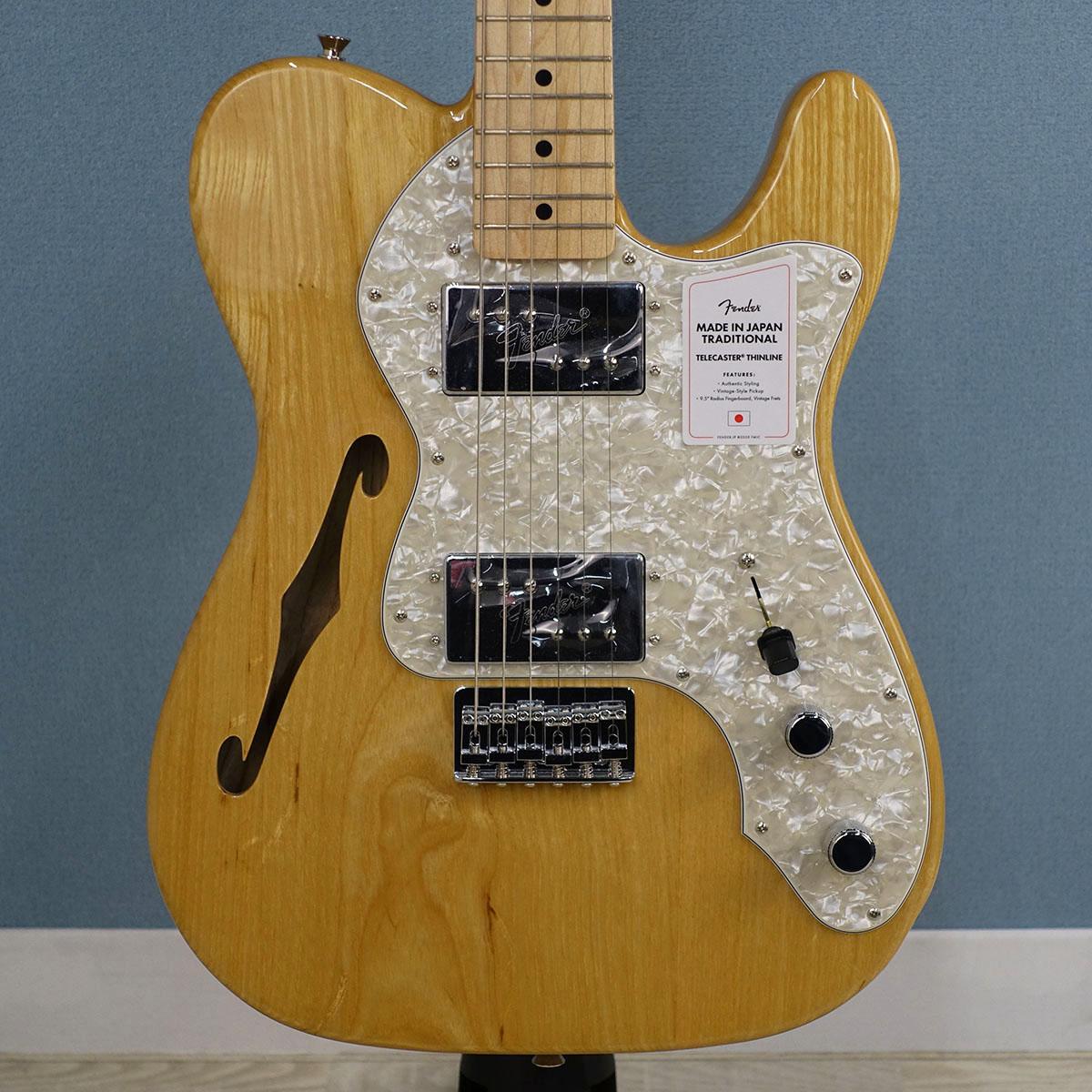 Made in Japan Traditional 70s Telecaster Thinline MN Natural【2023