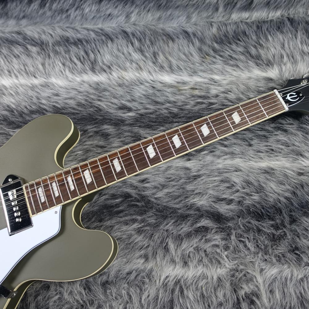 Casino Worn Olive Drab Epiphone エレクトリックギター フルアコ 商品