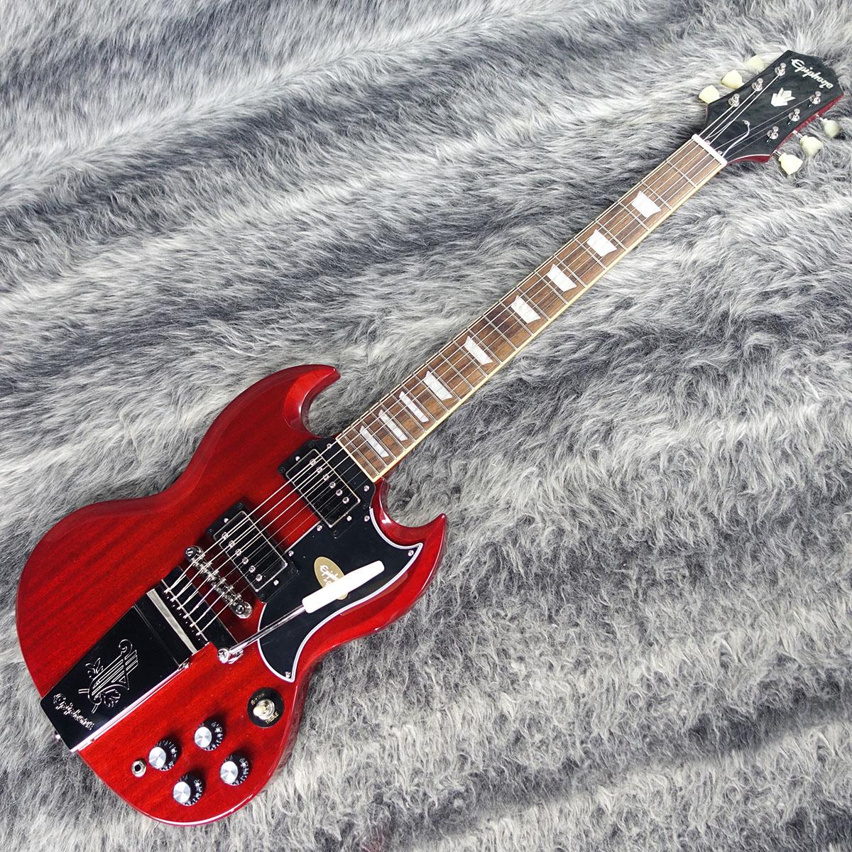 SG Standard 60s Maestro Vibrola Vintage Cherry Epiphone