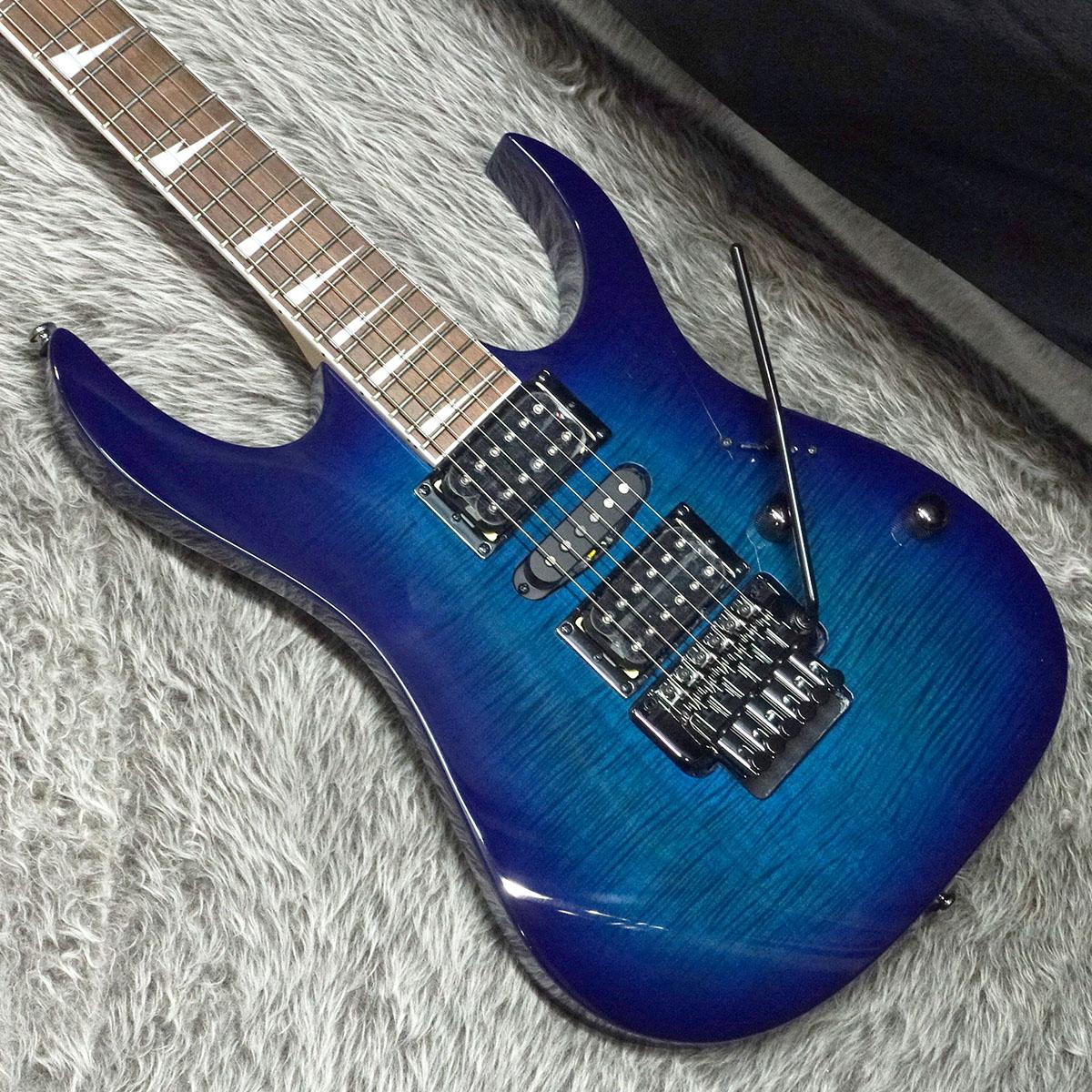 Ibanez エレキギター フレイムメイプル 青 Ibanez FRH20FMN CTL エレガットギター フレイムメイプルトップ