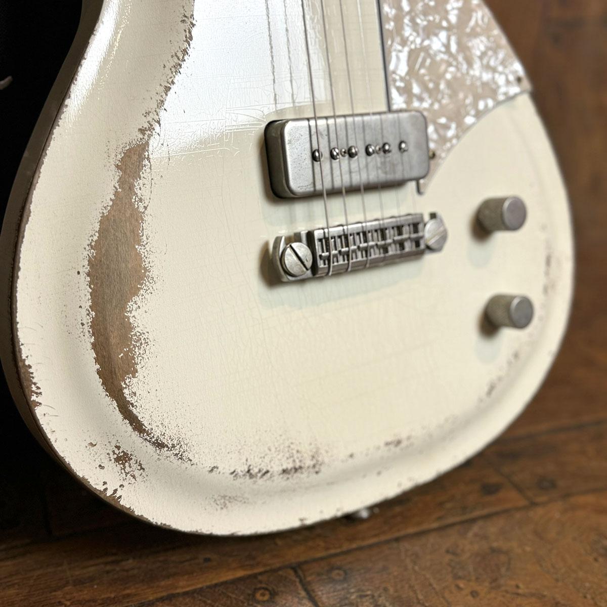 Oltre RB6 Olympic White Heavy Distress FANO エレクトリックギター