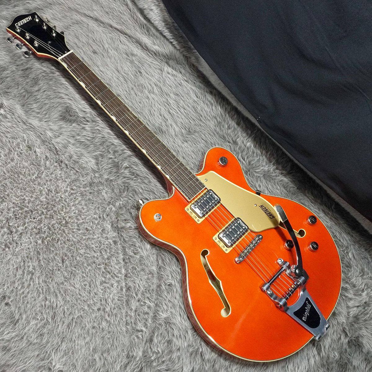 G5622T Electromatic Center Block Double-Cut with Bigsby LRL Orange