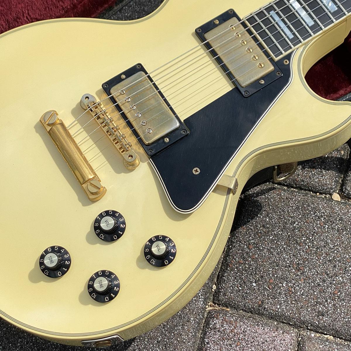 1968 Les Paul Custom Antique White 1997 Gibson Custom Shop