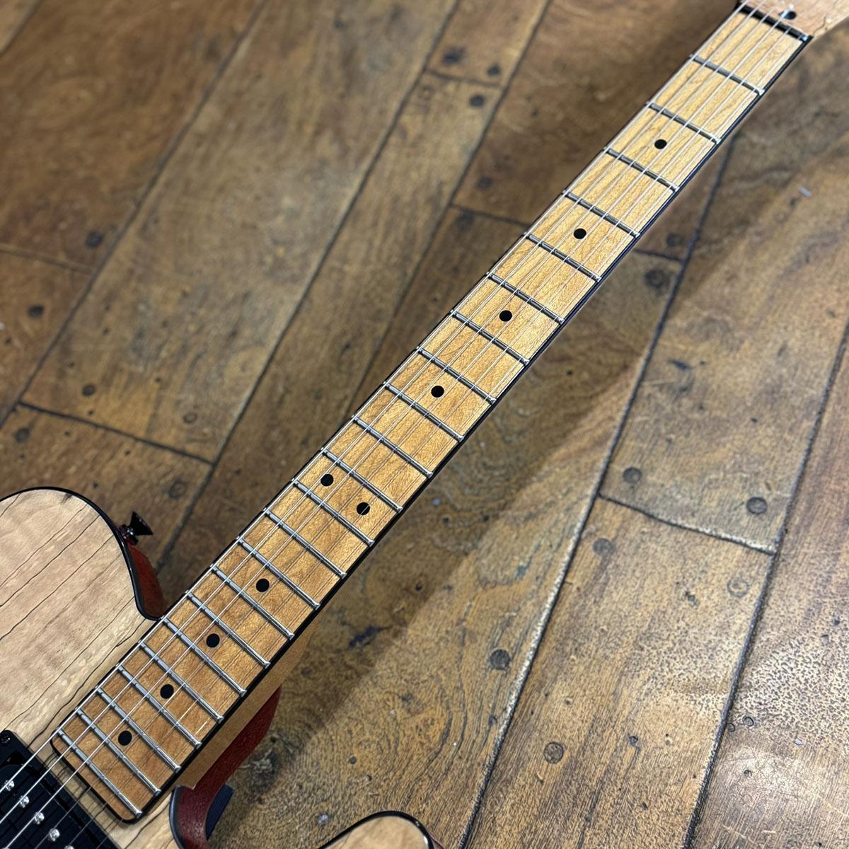 FSR Contemporary Exotic Telecaster RH Spalted Maple Top Roasted