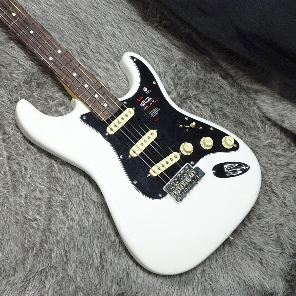 American Performer Stratocaster RW Arctic White Fender