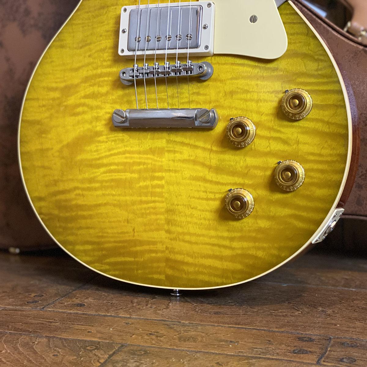 ギター レスポール 1959 Les Paul Standard Reissue Green Lemon Fade VOS Gibson Custom