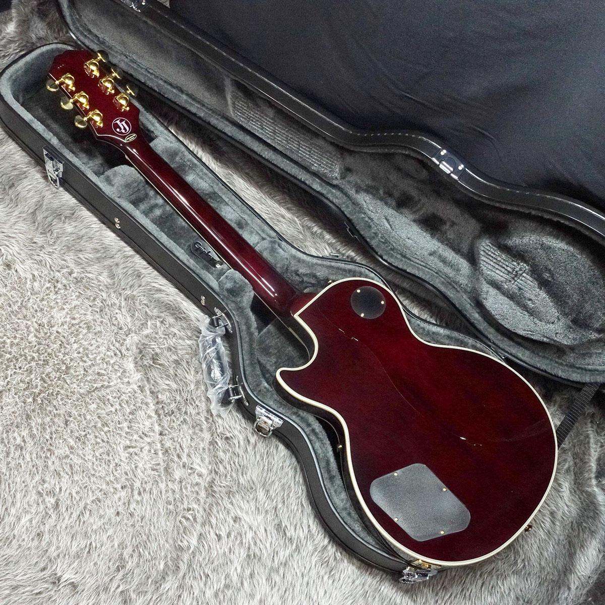 Gibson Les Paul Custom レッド エレキギター山野楽器 Jerry Cantrell Wino Les Paul Custom Dark Wine Red Epiphone