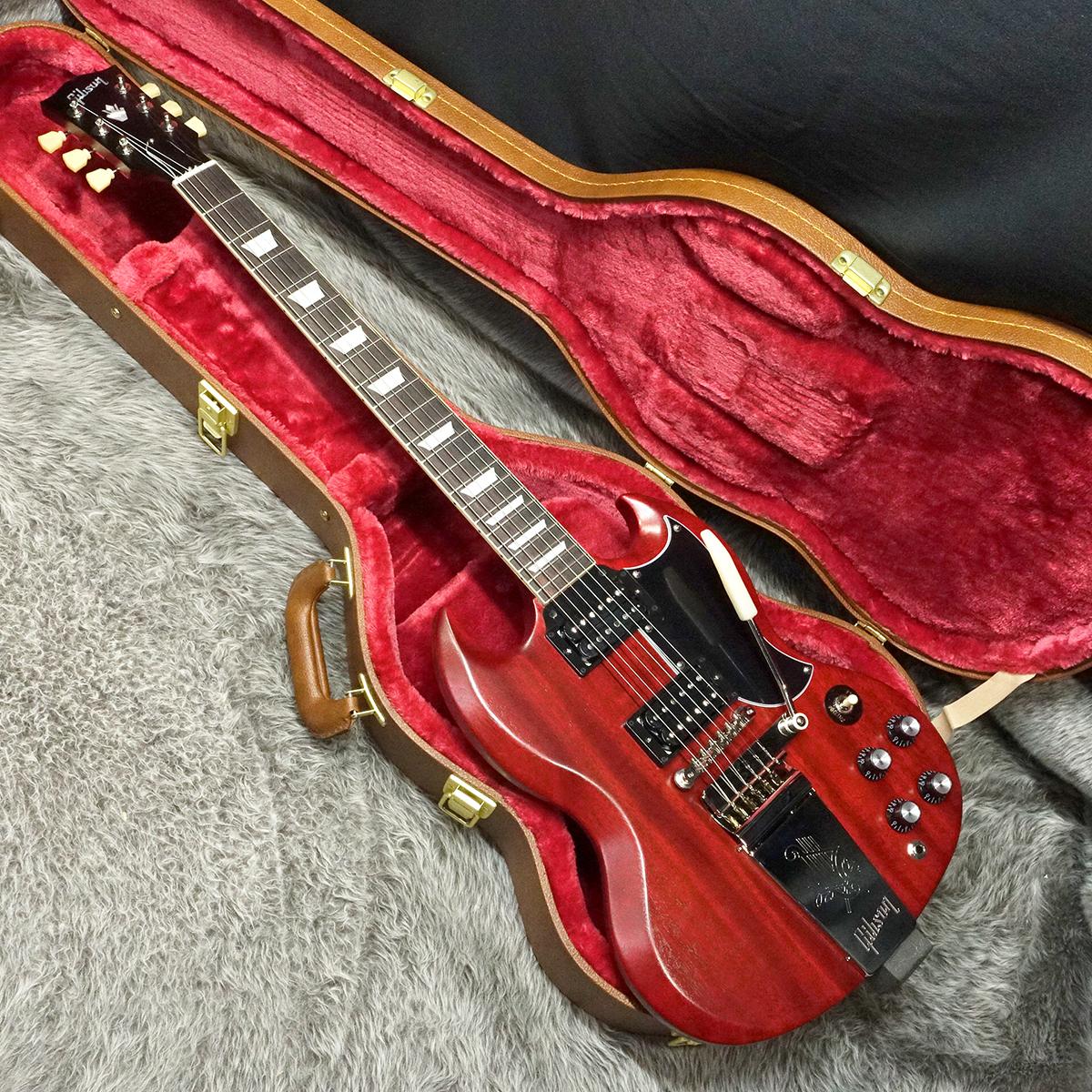 SG Standard '61 Faded Maestro Vibrola Vintage Cherry Gibson