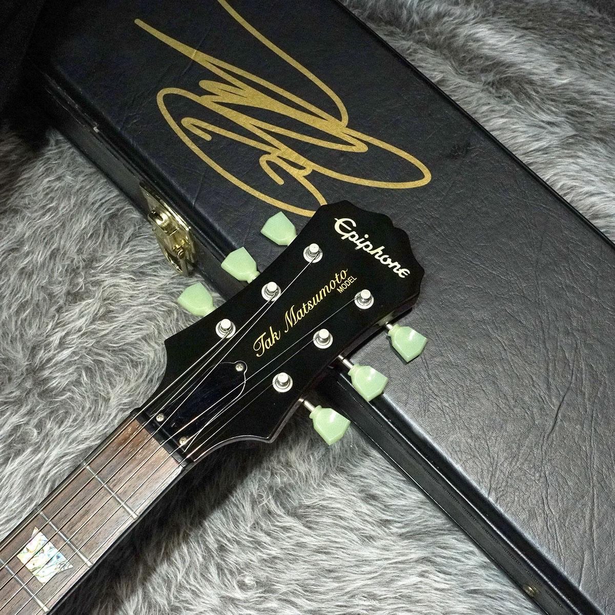 Tak Matsumoto DC Standard Plustop Cherry Epiphone エレクトリック