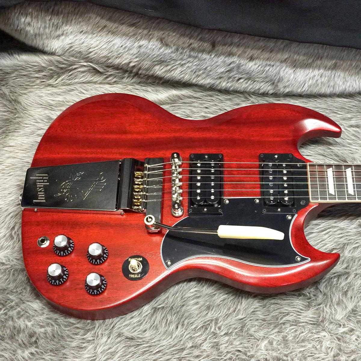 SG Standard '61 Faded Maestro Vibrola Vintage Cherry Gibson