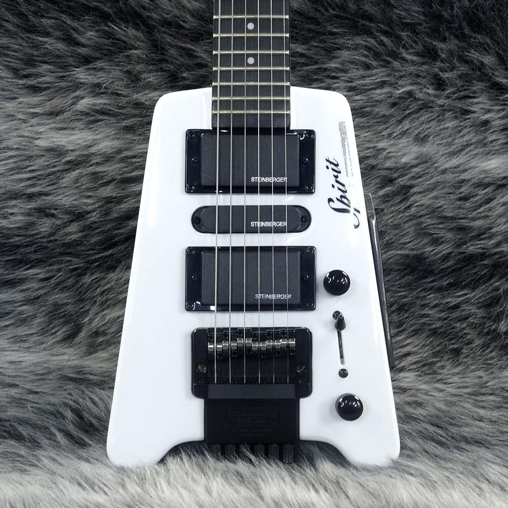 Spirit GT-Pro Deluxe White Steinberger エレクトリックギター ヘッド