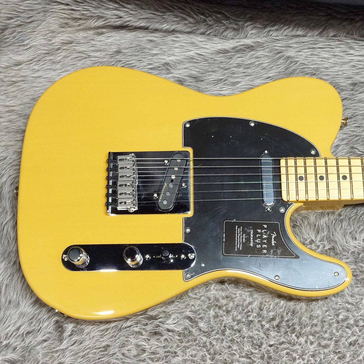 Player Plus Telecaster MN Butterscotch Blonde Fender