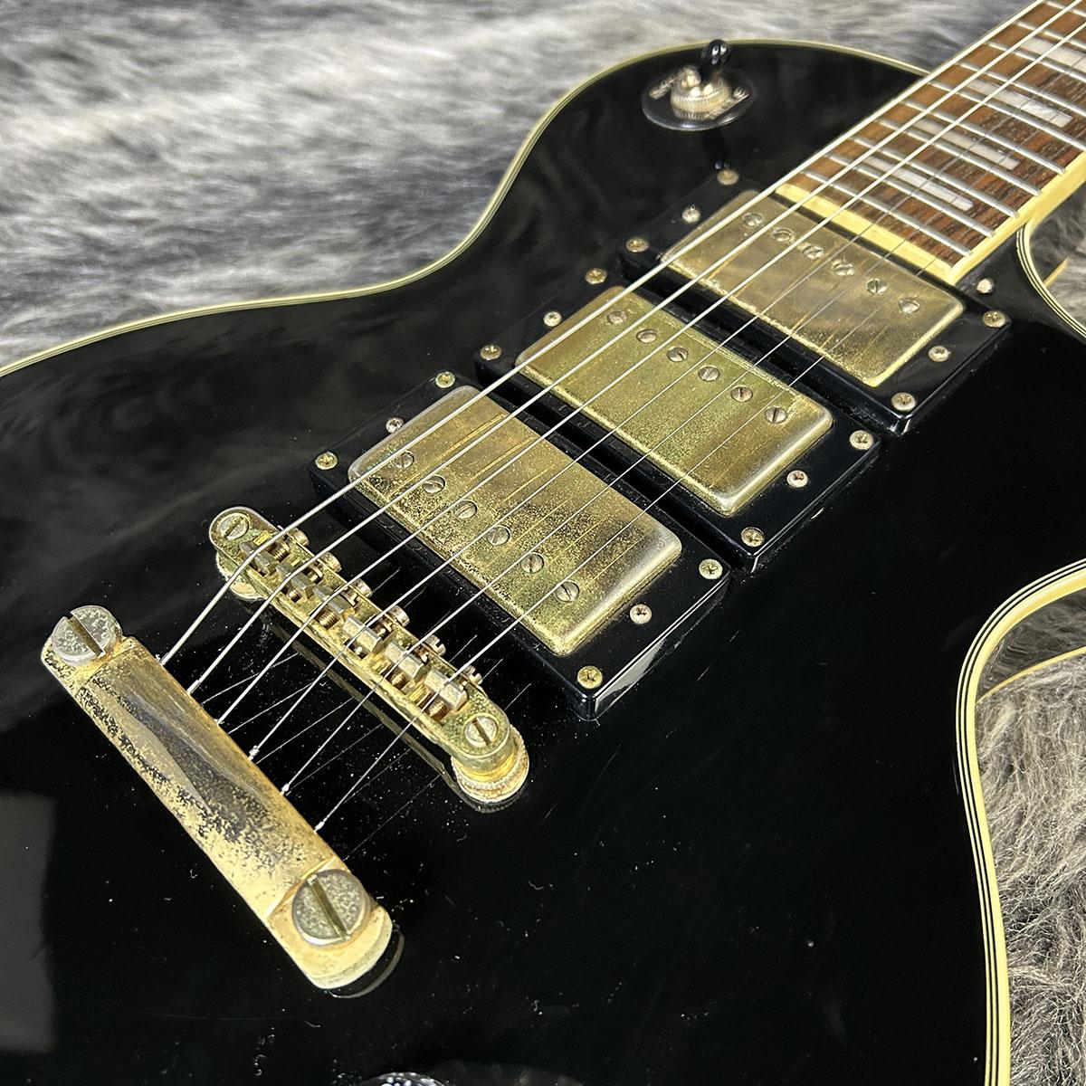 Les Paul Custom 3PU Ebony Epiphone エレクトリックギター レスポール