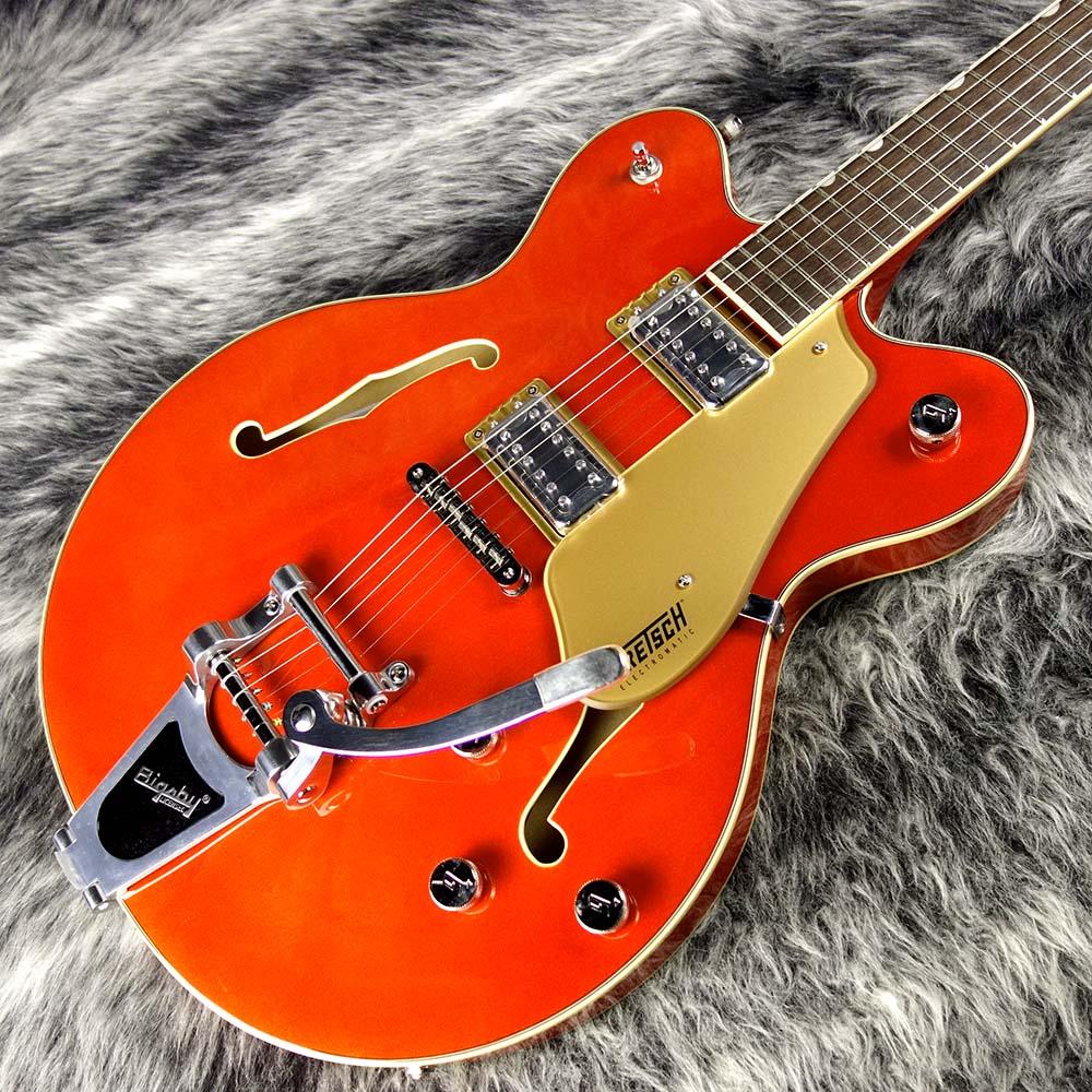 G5622T Electromatic Center Block Double-Cut with Bigsby Orange