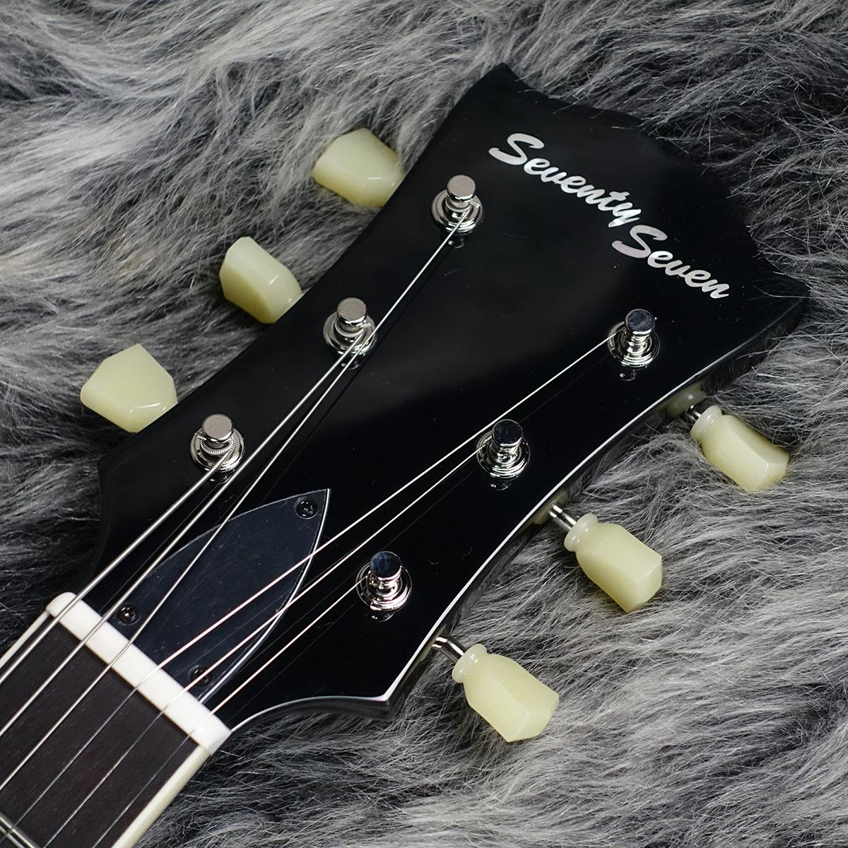 EXRUBATO-STD/S-JT Coal Black Seventy Seven Guitars エレクトリック