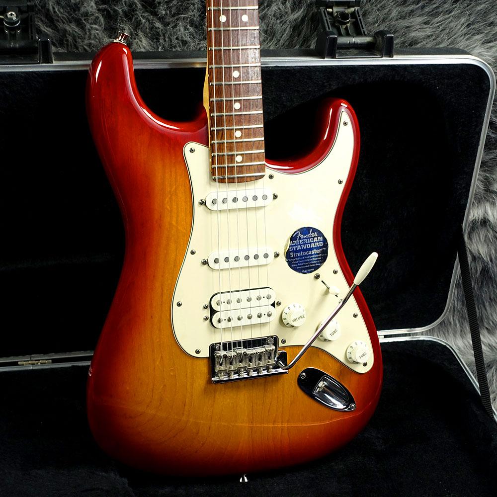 American Standard Stratocaster HSS Sienna Sunburst Fender