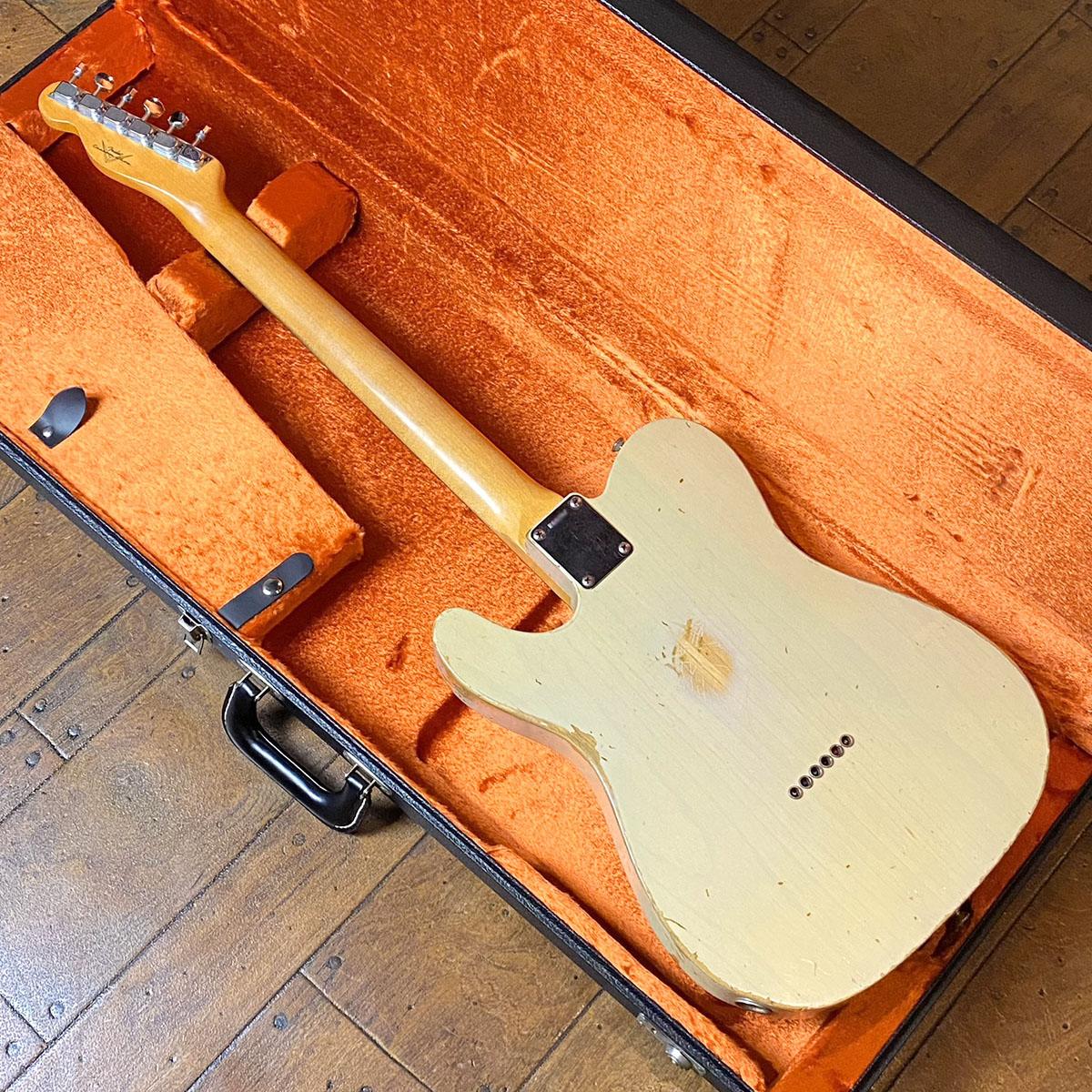 Team Build 1969 Telecaster Thinline Relic Vintage Blonde Fender