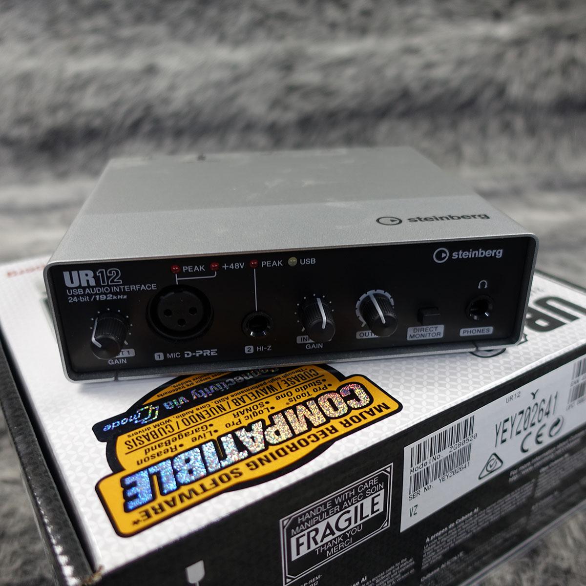 UR12 / Audio Interface Steinberg オーディオ・インターフェース USB 