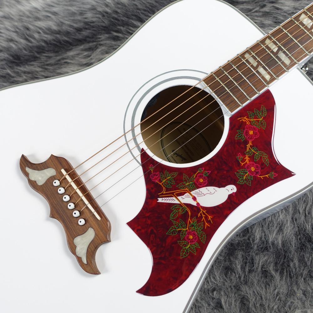 Limited Edition Dove PRO Alpine White Epiphone アコースティック