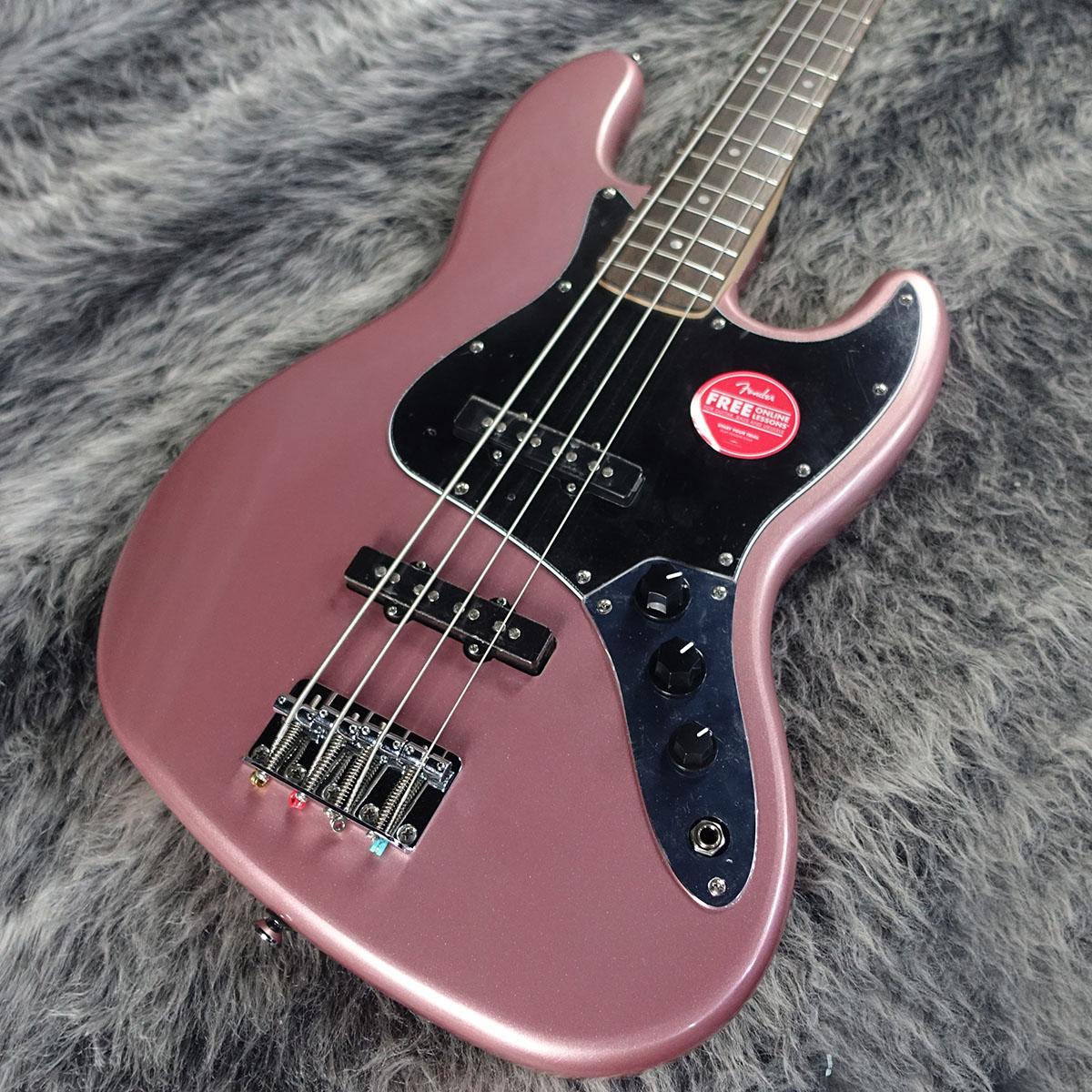 Affinity Jazz Bass Burgundy Mist Squier エレクトリック・ベース JB