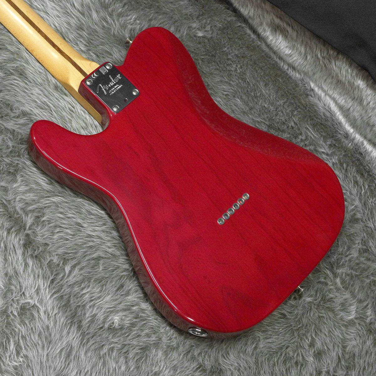 American Standard Telecaster RW Crimson Red Transparent Fender