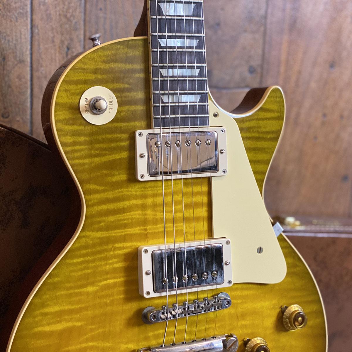 1959 Les Paul Standard Reissue Green Lemon Fade VOS Gibson Custom