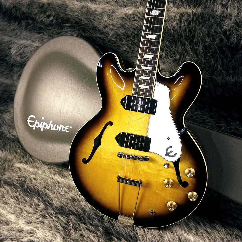 USA Casino Vintage Burst Epiphone エレクトリックギター フルアコ