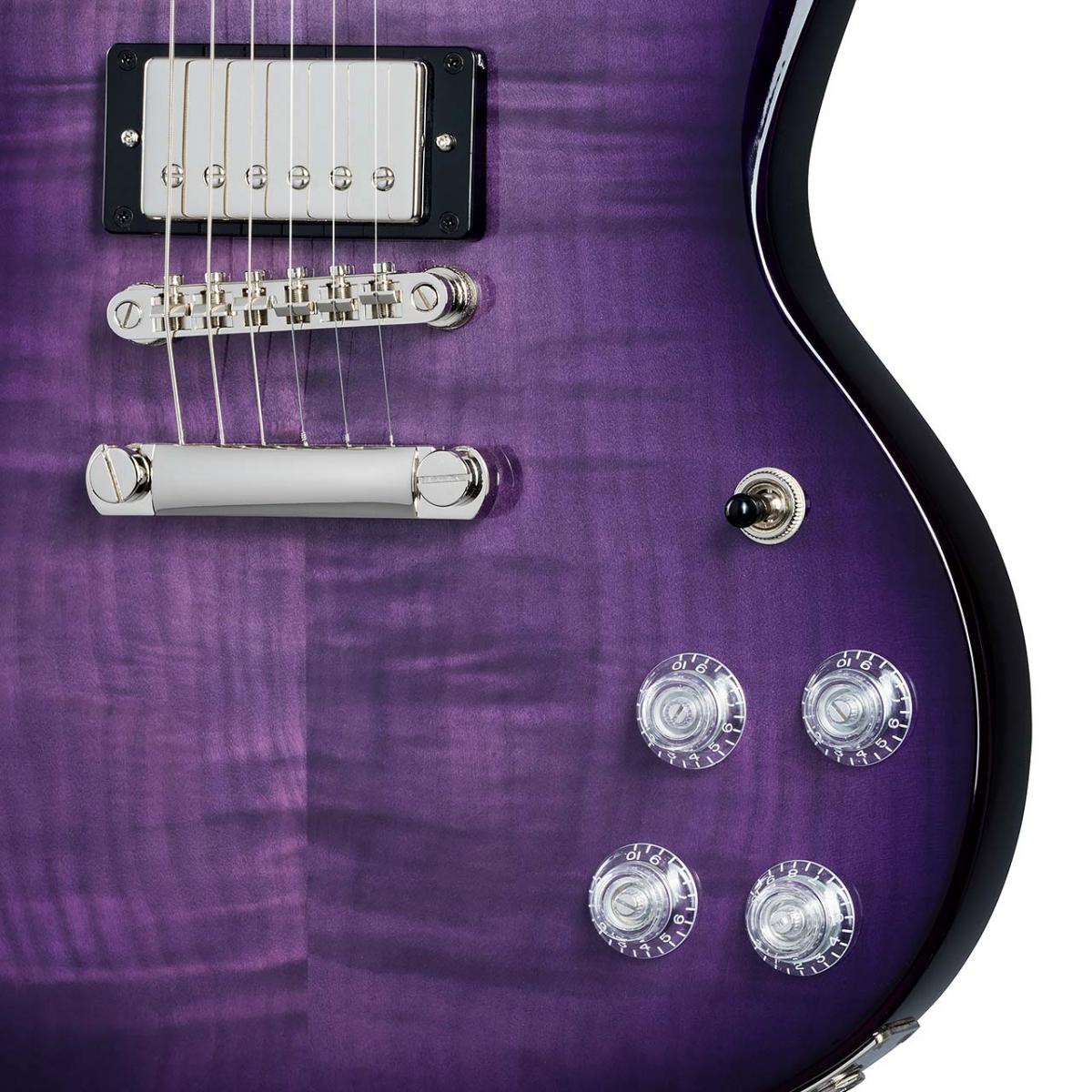 SG Modern Figured Purple Burst Epiphone エレクトリックギター SG