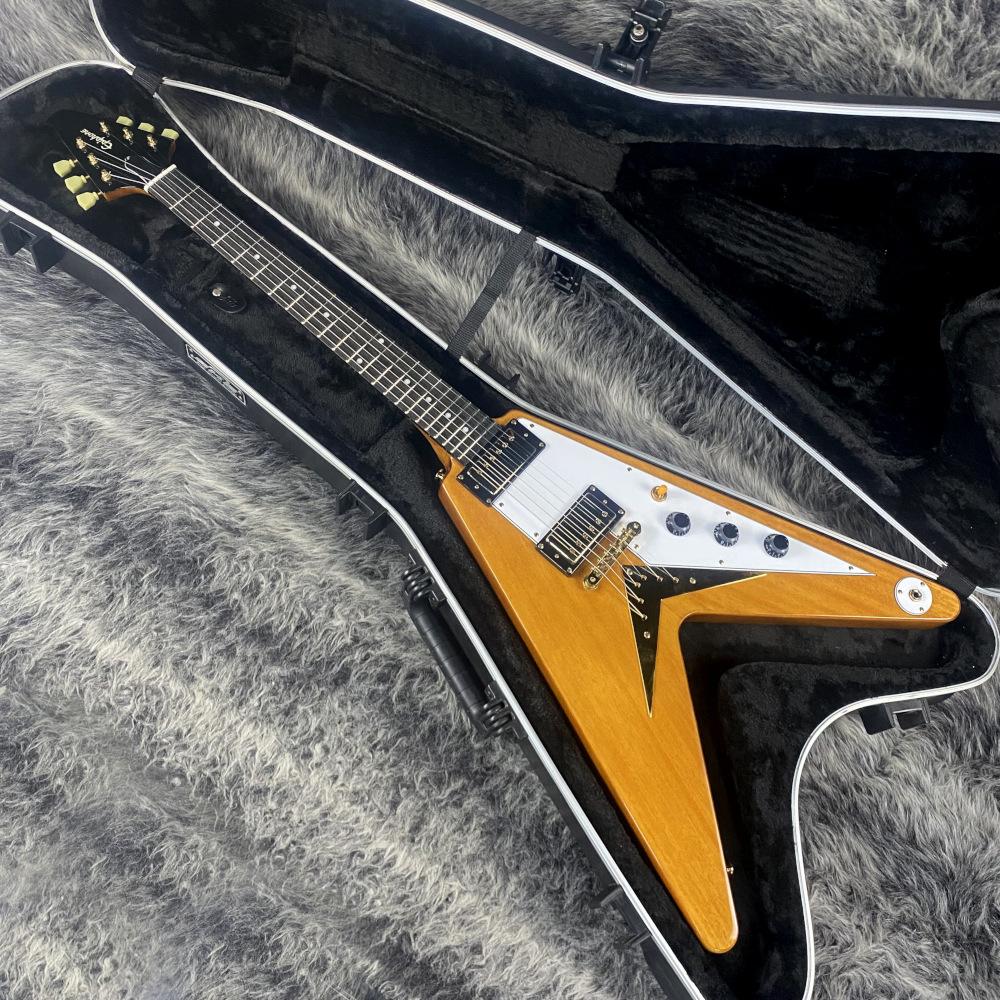 1958 Korina Flying V Natural Epiphone エレクトリックギター Vタイプ