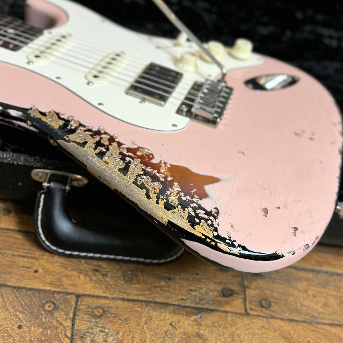 Icon Classic In-Distress Level 3 Shell Pink Over 3 Color Burst TOM