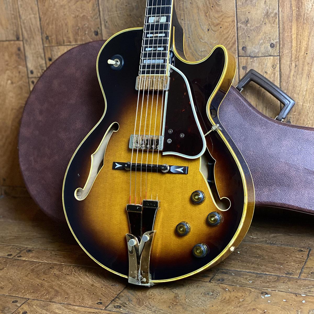 GB10 George Benson Signature Brown Sunburst 1984s Ibanez