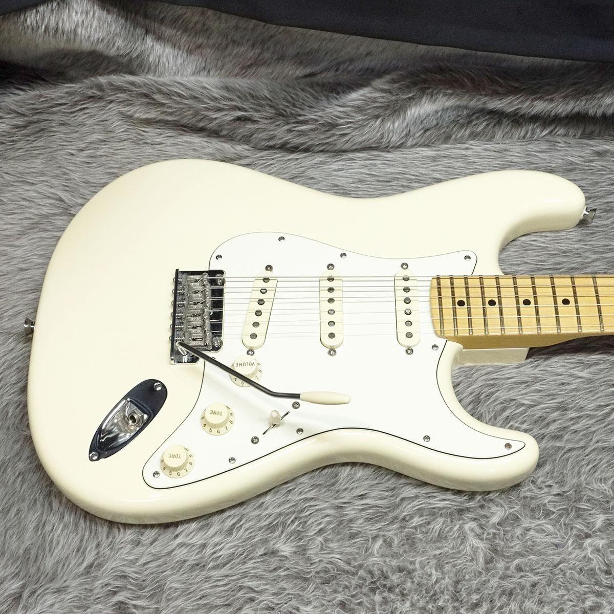 American Standard Stratocaster MN Olympic White【2014年製】 Fender