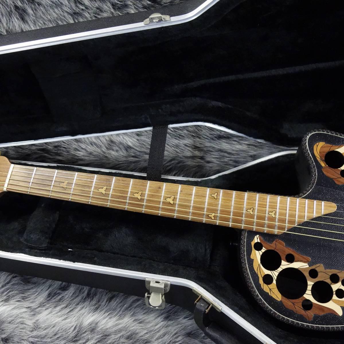 Adamas II 1581-5 BLK 1994 Ovation アコースティックギター フラット