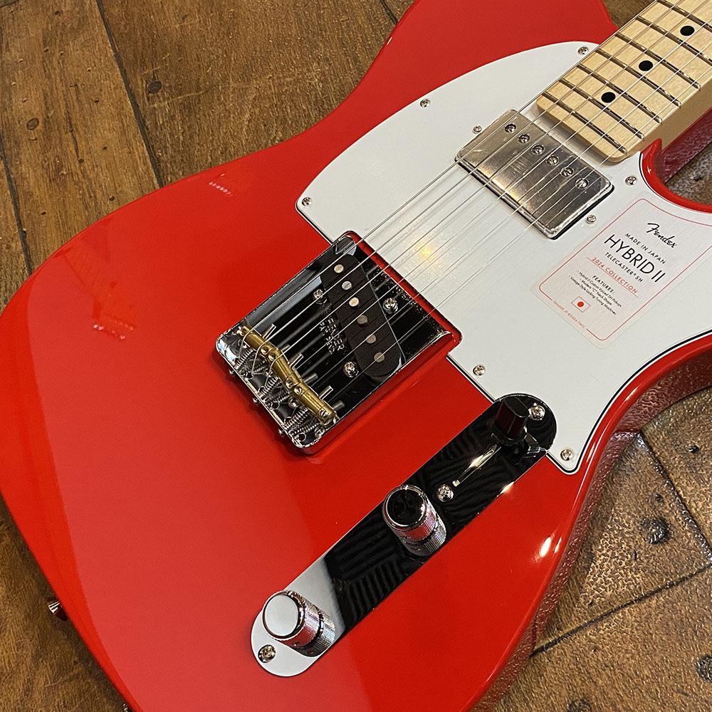 2024 Collection Made in Japan Hybrid II Telecaster SH Modena Red