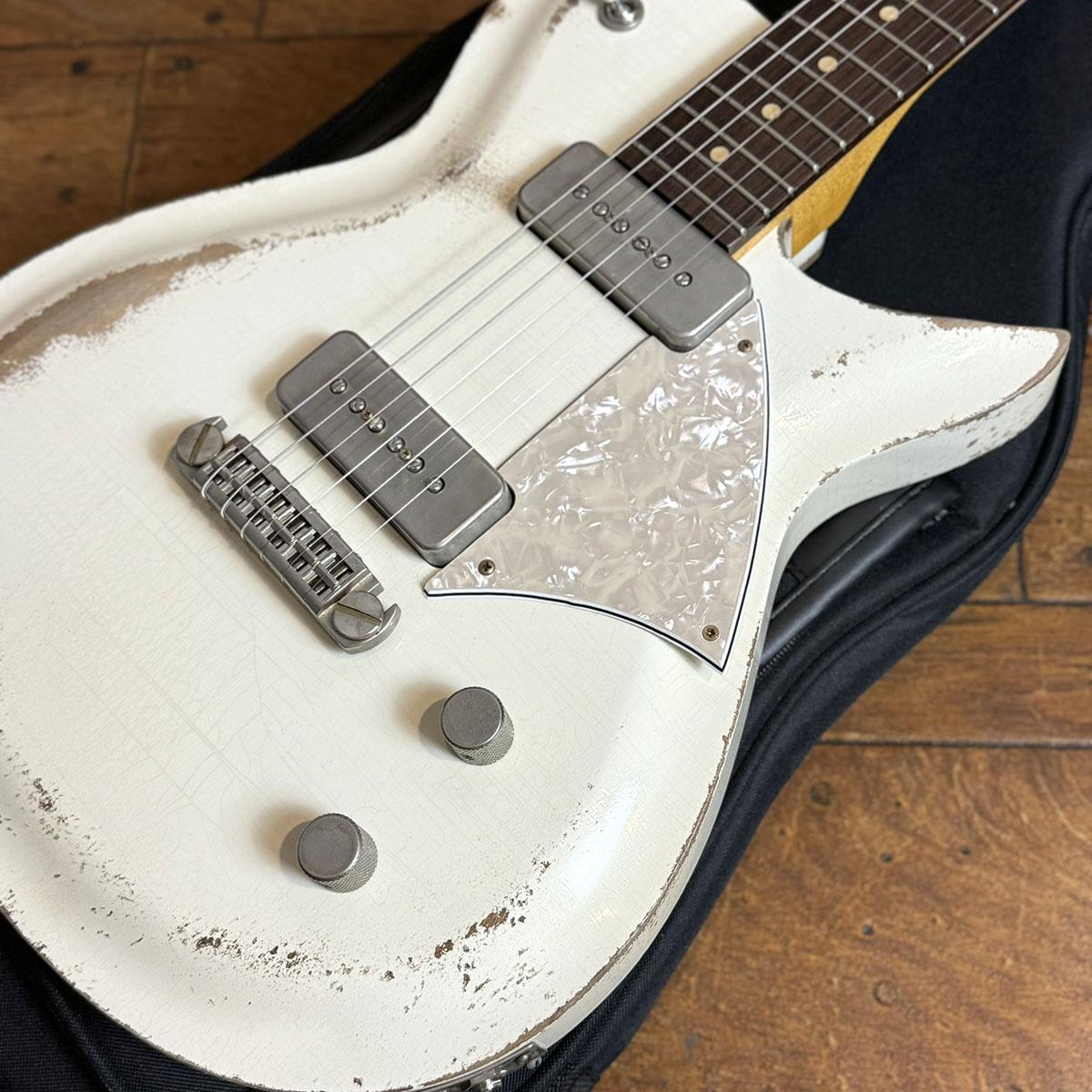 Oltre RB6 Olympic White Heavy Distress FANO エレクトリックギター