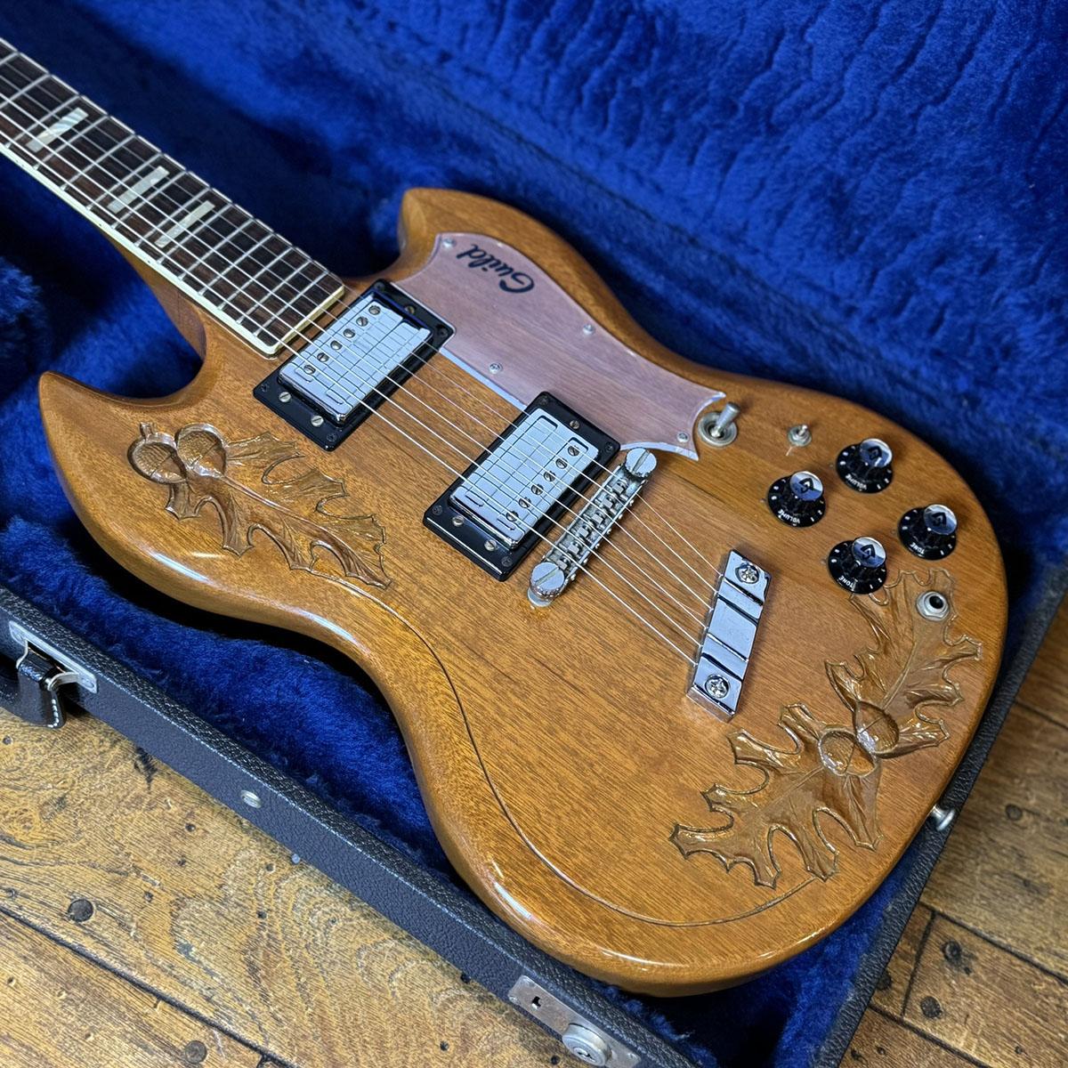S-100 Carved ”Acorn” 1974 Guild エレクトリックギター SGタイプ 商品 S-100 Carved ”Acorn” 1974 Guild エレクトリックギター SGタイプ 商品