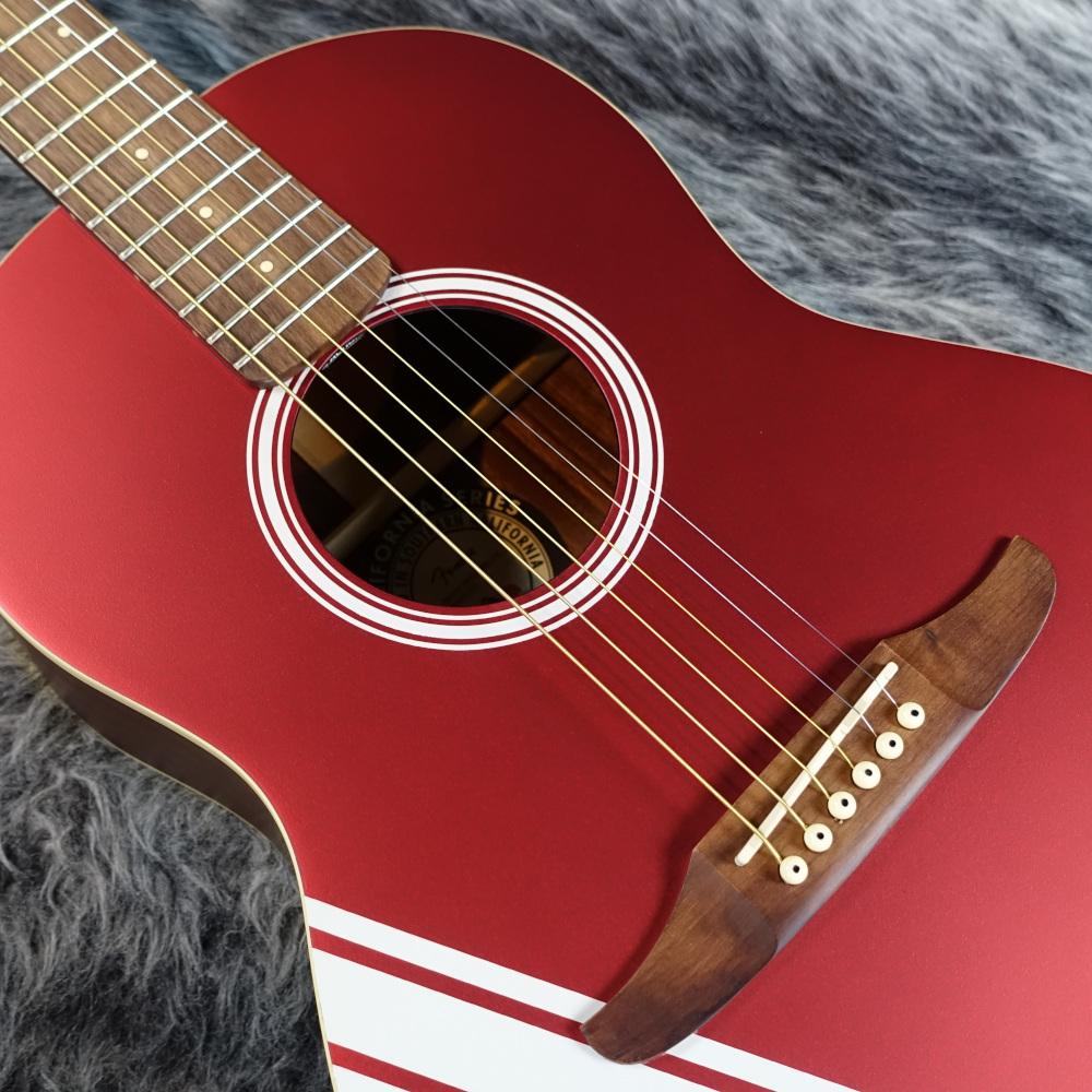 FSR Sonoran Mini Candy Apple Red with Competition Stripes Fender