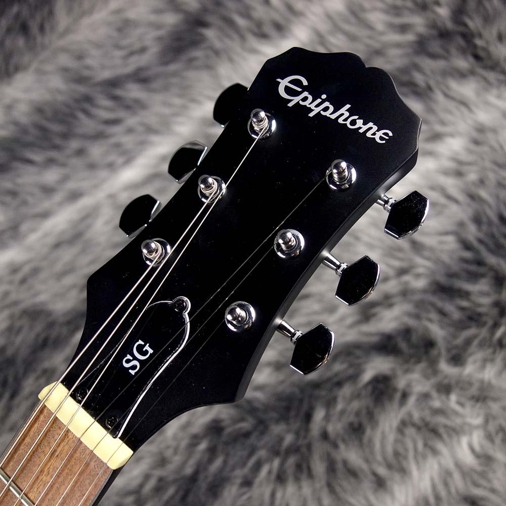 SG Special Satin E1 Vintage Worn Ebony Epiphone エレクトリック