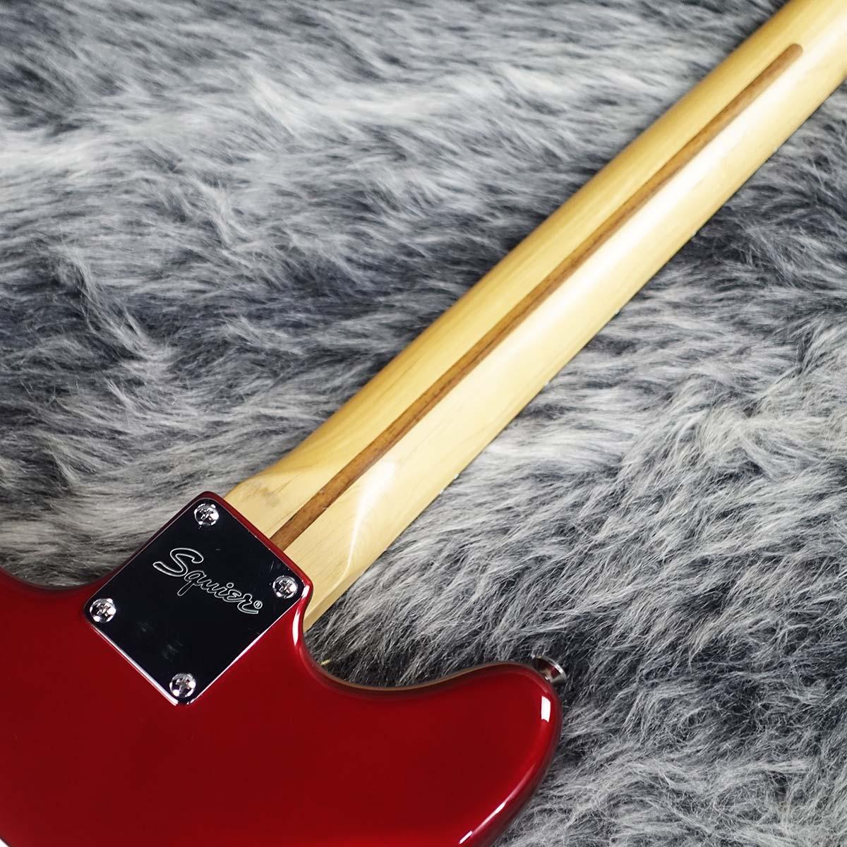 Cyclone Candy Apple Red Squier エレクトリックギター ムスタング