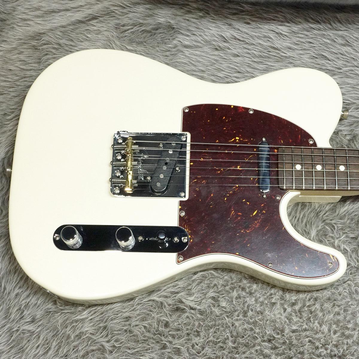 American Showcase Telecaster RW Olympic Pearl Fender