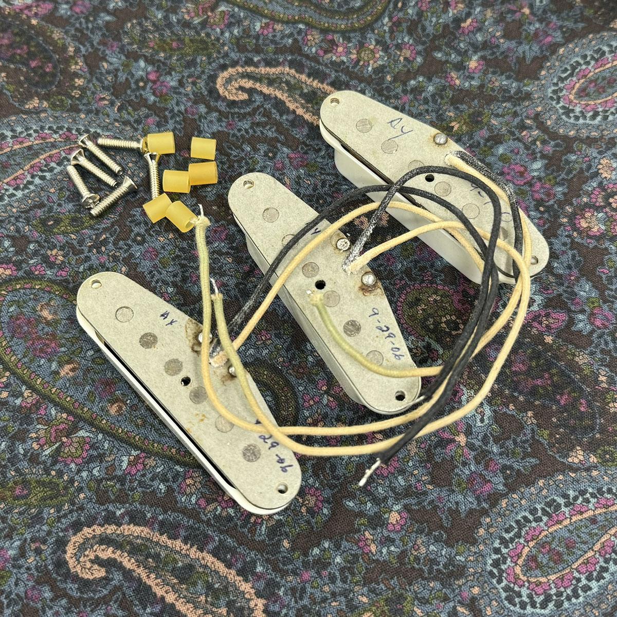 69 Stratocaster Pickup Set ”AY” Signed Abigail Ybarra Fender