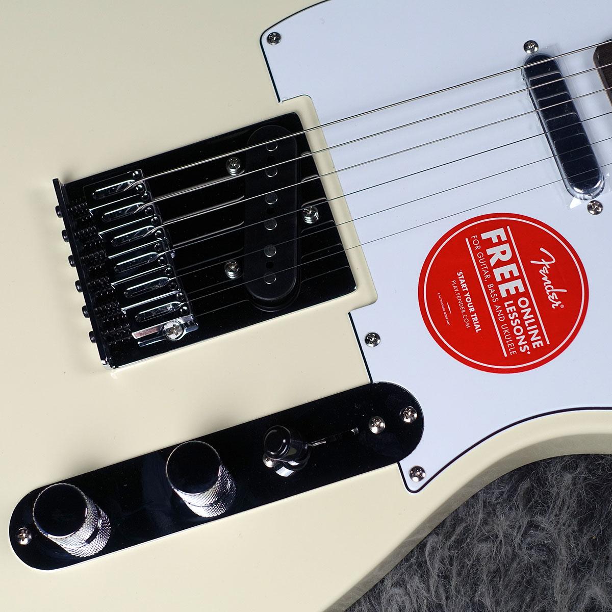 テレキャスタータイプ Affinity Telecaster Olympic White Squier エレクトリックギター