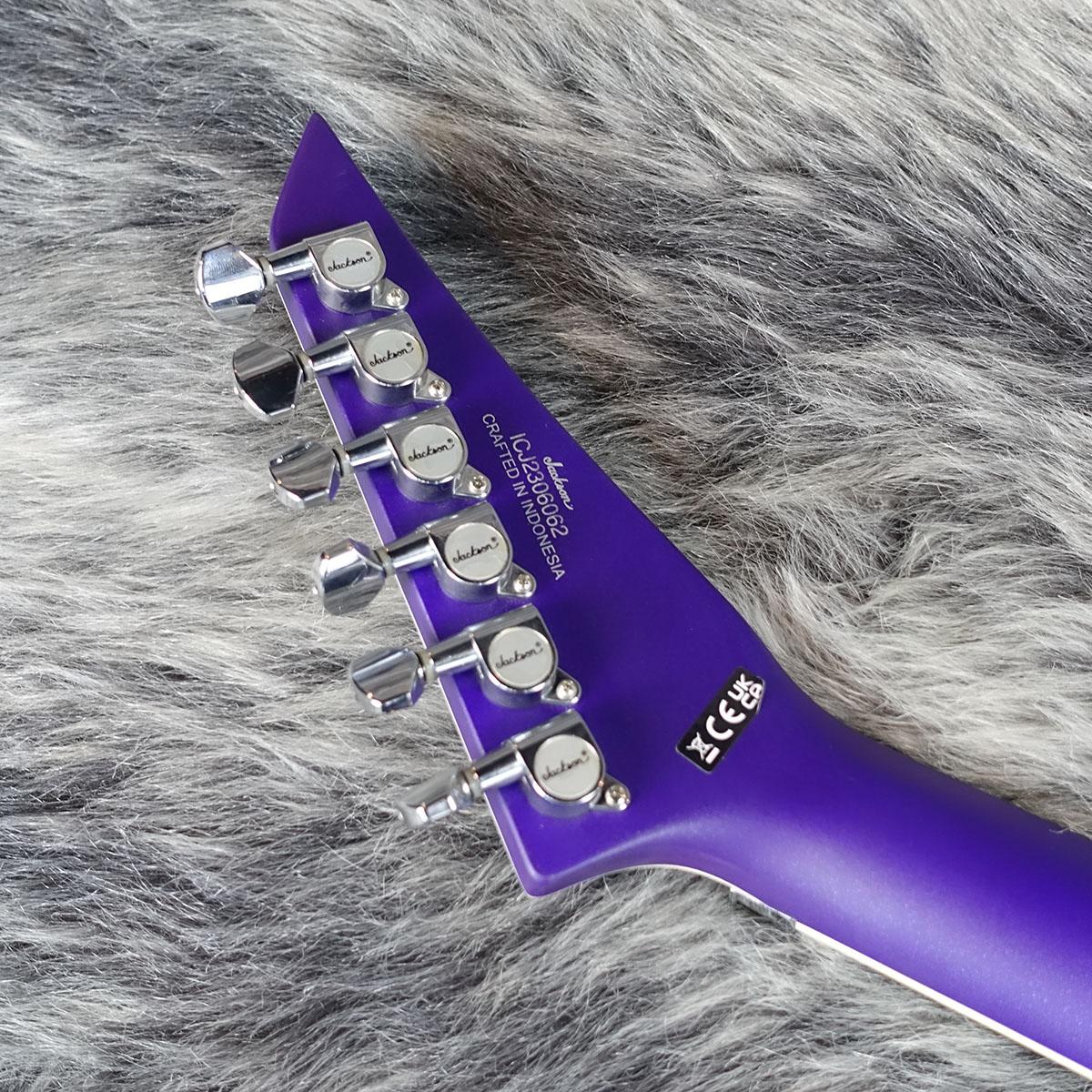 X Series Rhoads RRX24 Purple Metallic with Black Bevels Jackson