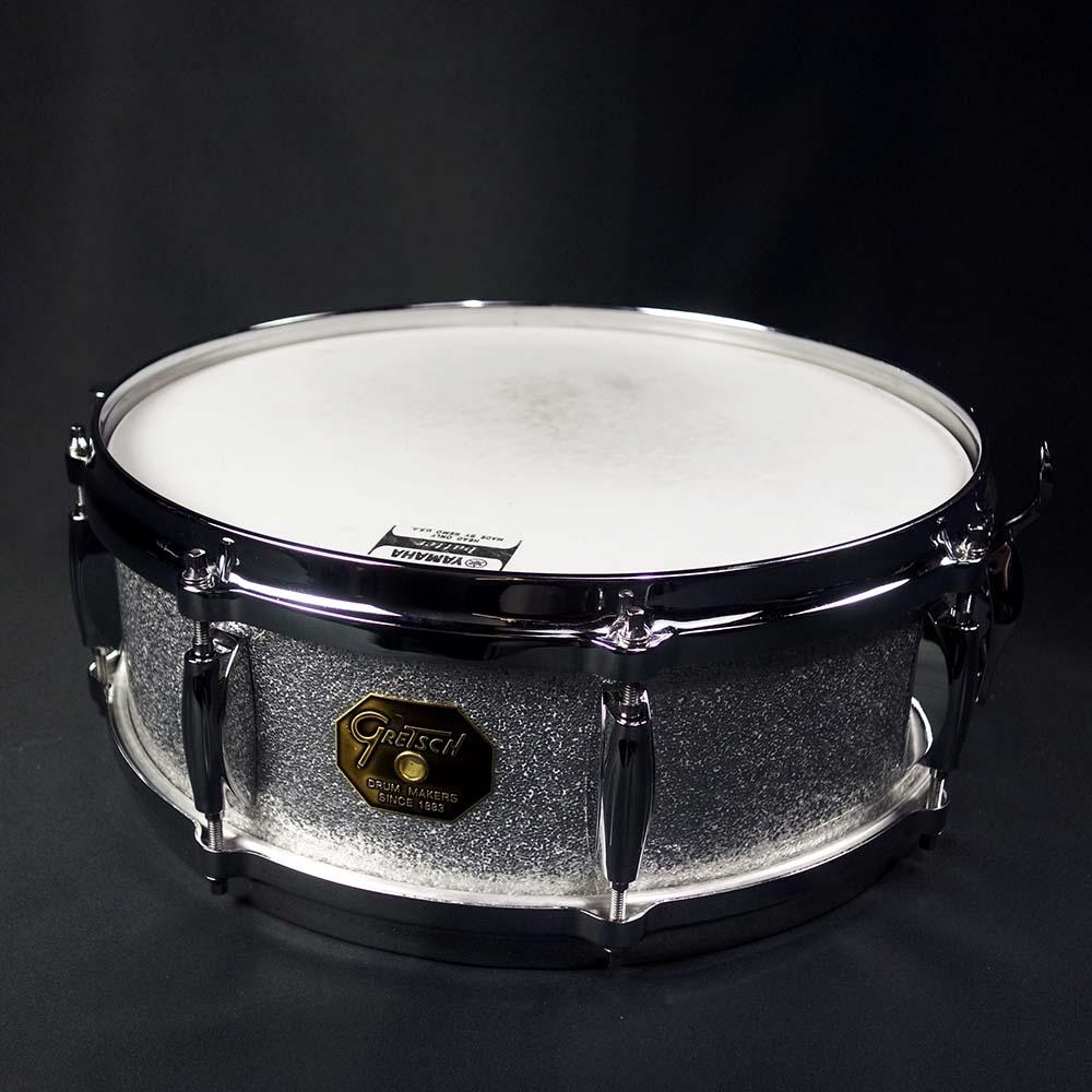 USA Custom C-05148S Maple Snare 14”x5” Silver sparkle Gretsch 