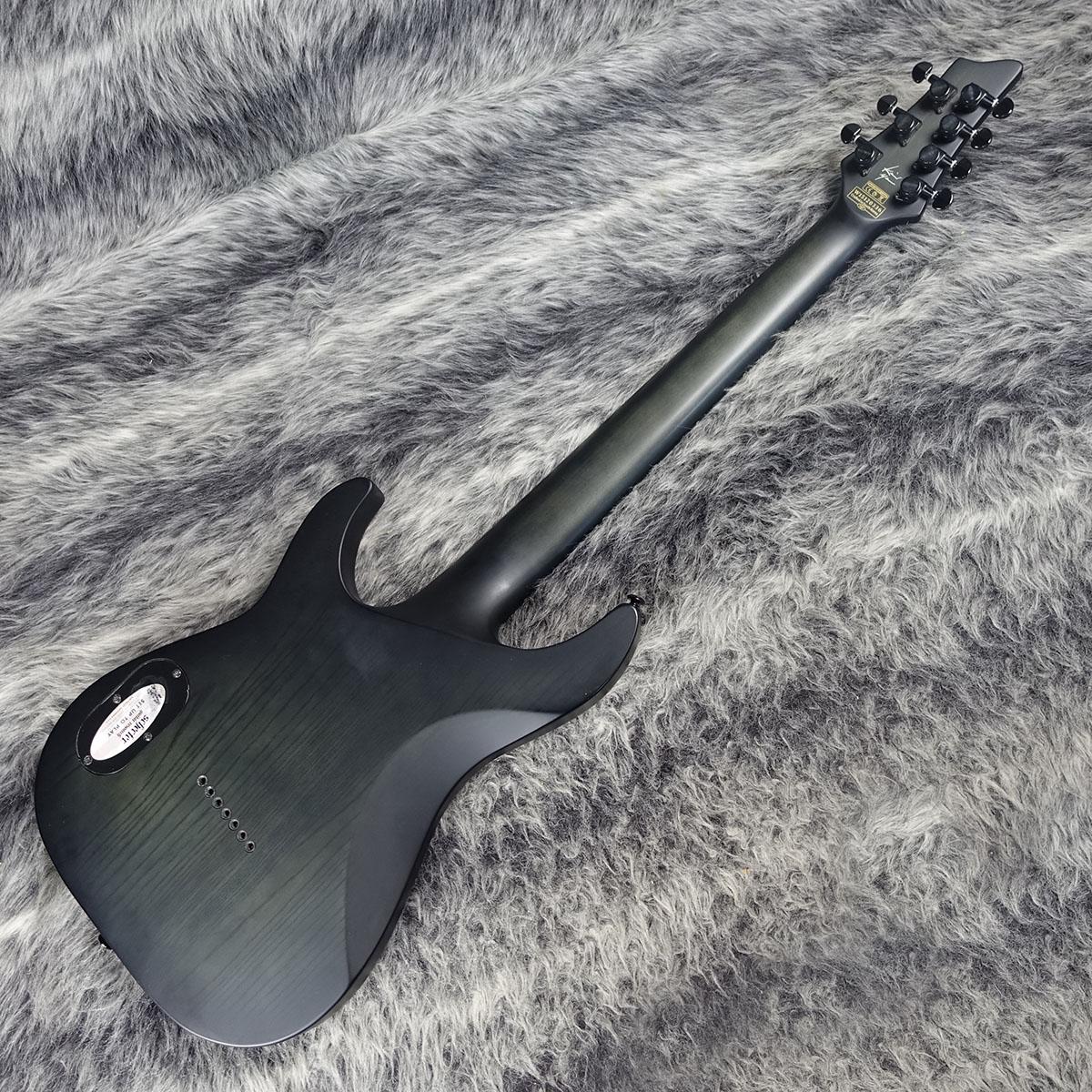 KM-7 Trans Black Satin SCHECTER エレクトリックギター ストラト