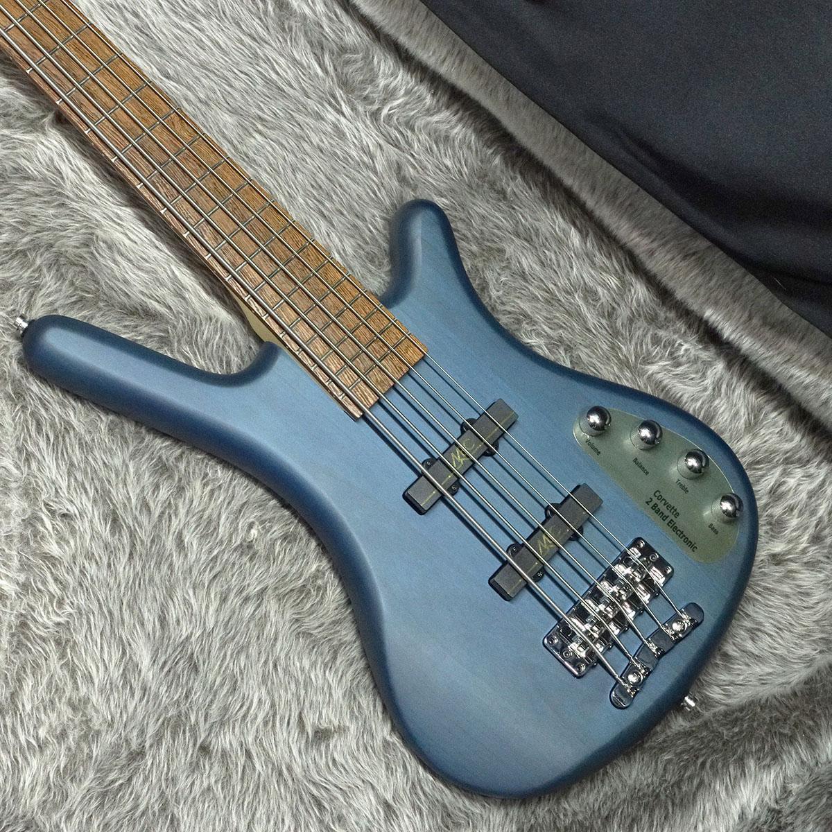 Rock Bass Corvette Basic 5 Ocean Blue Transparent Satin 