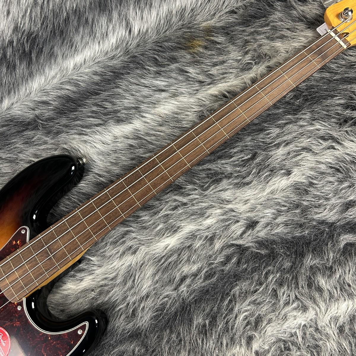 Classic Vibe '60s Jazz Bass Fretless Laurel Fingerboard 3-Color