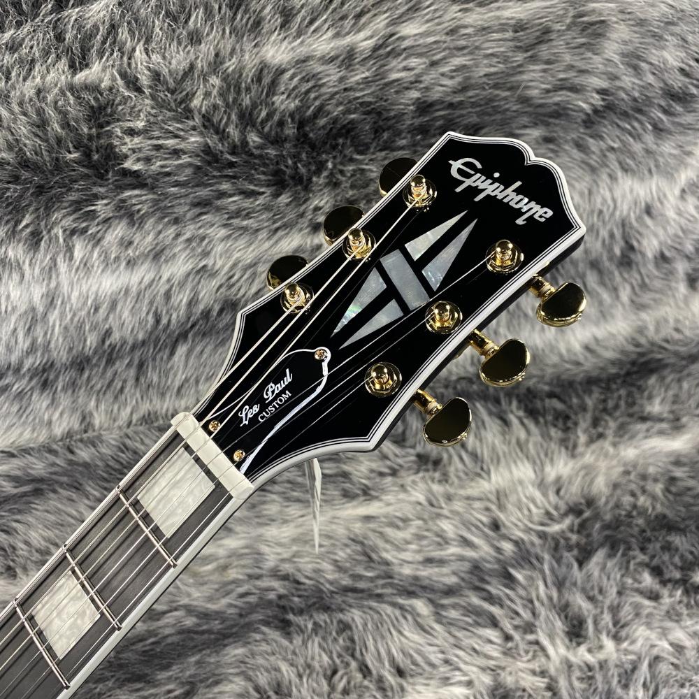 Les Paul Custom Ebony Epiphone エレクトリックギター レスポール