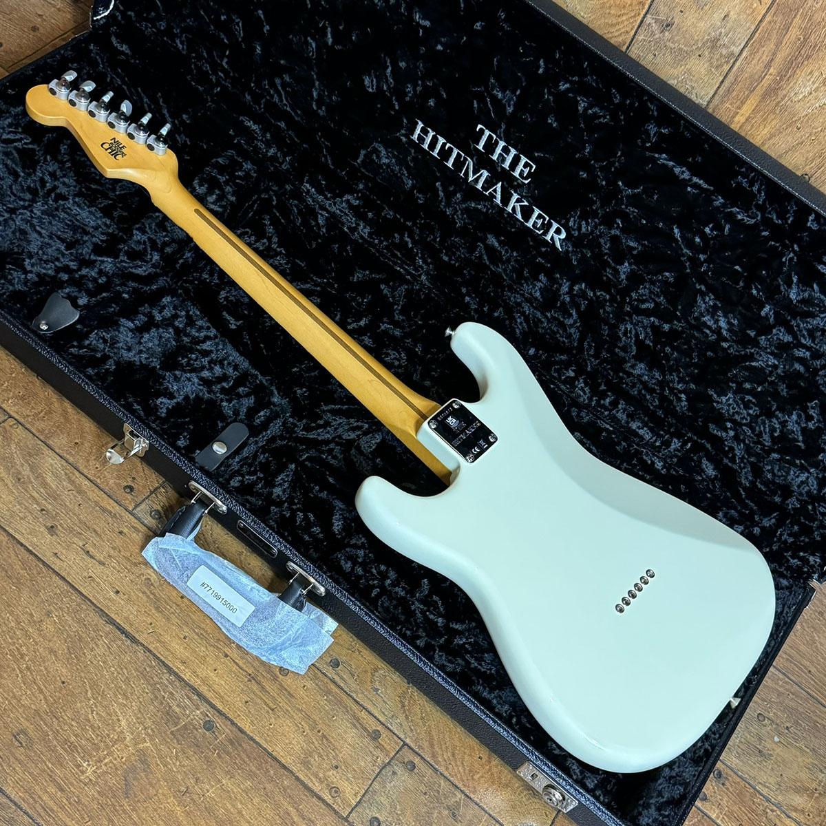 Nile Rodgers Hitmaker Stratocaster Olympic White 2023 Fender USA